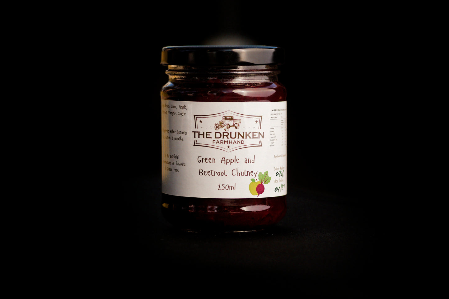 Beetroot and Green Apple Chutney.